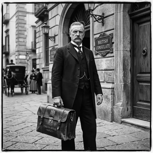 British Consul: 19th Century Diplomacy Portrait