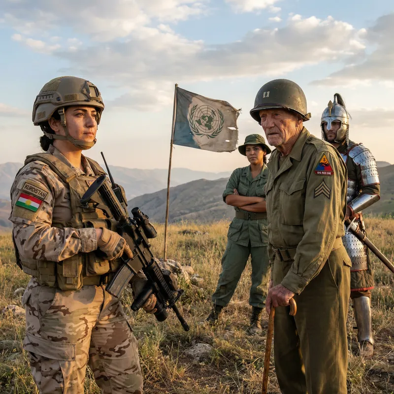 Historical Soldiers: Bravery and Unity in Battle