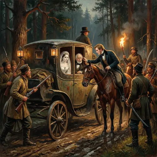 Dramatic Scene from Pushkin's Dubrovski