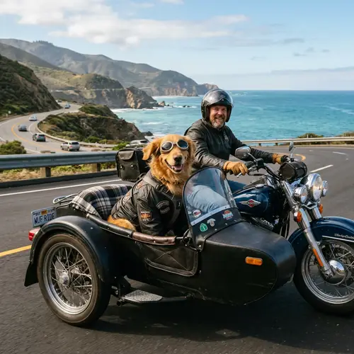 Dog Riding Motorcycle: A Fun Adventure