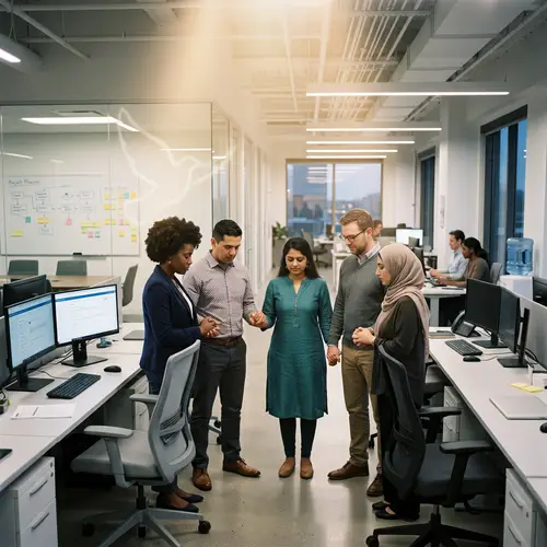 Prayer and Empowerment in a Modern Office