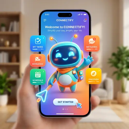 Unique App Mascot Design for Your Brand