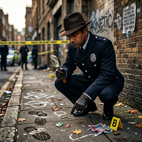 Detective's Clue Hunt: Vital Evidence Uncovered