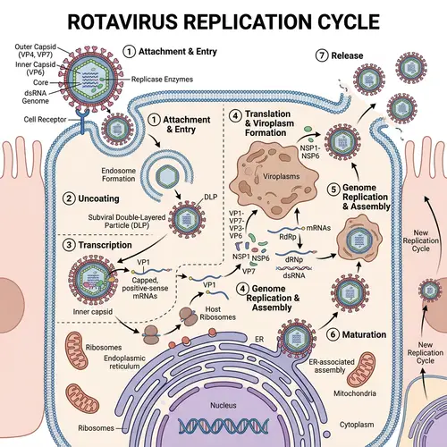 Understanding Rotavirus Replication Mechanism