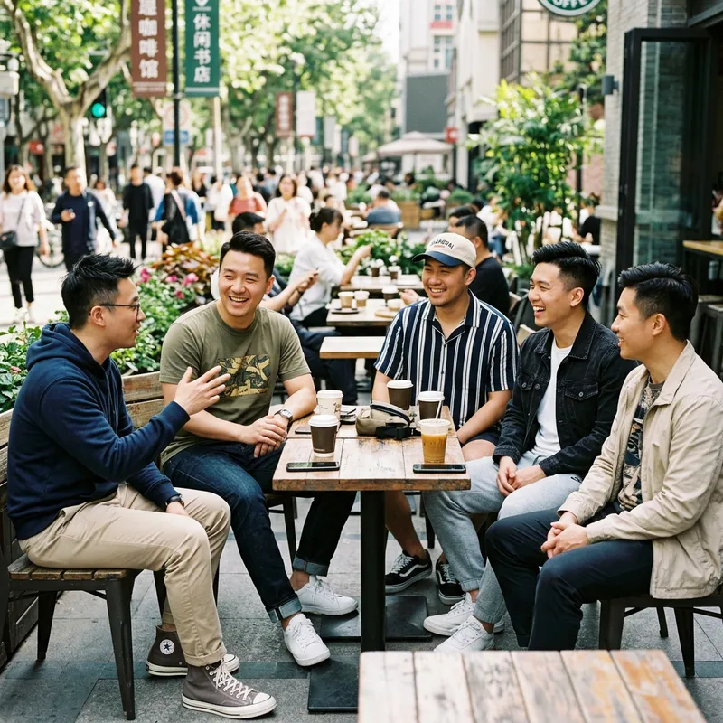 Casual Wear for Asian Chinese Men