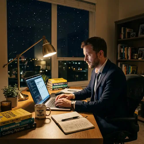 Side Hustle Tips for Busy Professionals | Maximizing Evening Hours