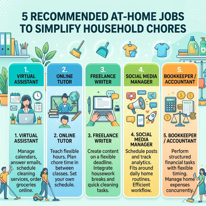 Make Household Chores Easier with These 5 Home-based Jobs Make Household Chores Easier with These 5 Home-based Jobs