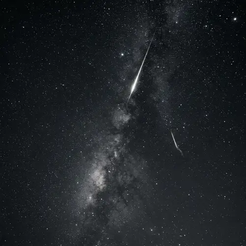 Tranquil Night Sky filled with Sparkling Stars