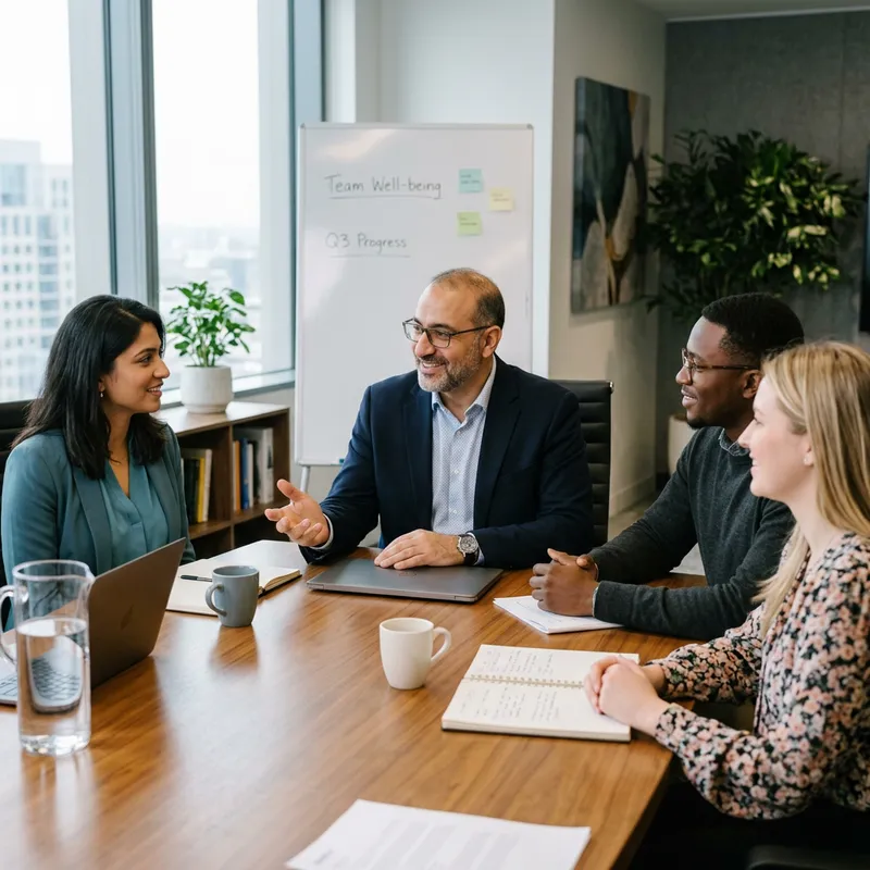 Healing Leadership: A Supportive Meeting Atmosphere