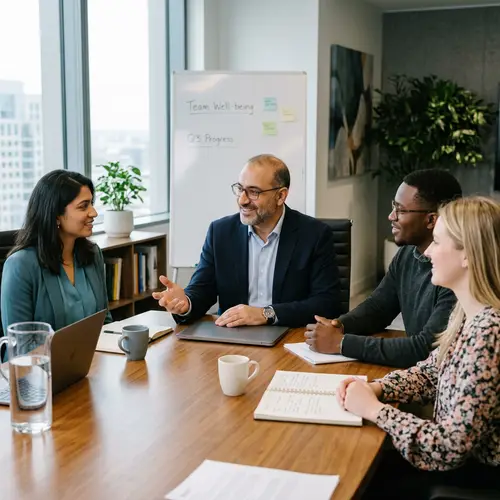 Healing Leadership: A Supportive Meeting Atmosphere