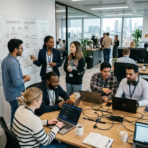 Business and Technical Discussions | Diverse Work Culture