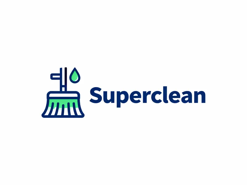 Superclean - Logo for Your Cleaning Business