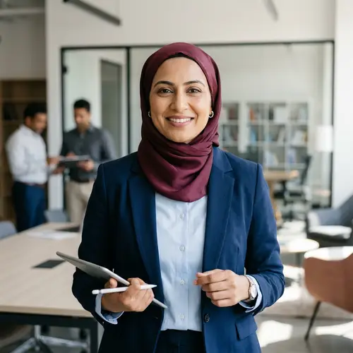Professional Hijabi Woman Portraits