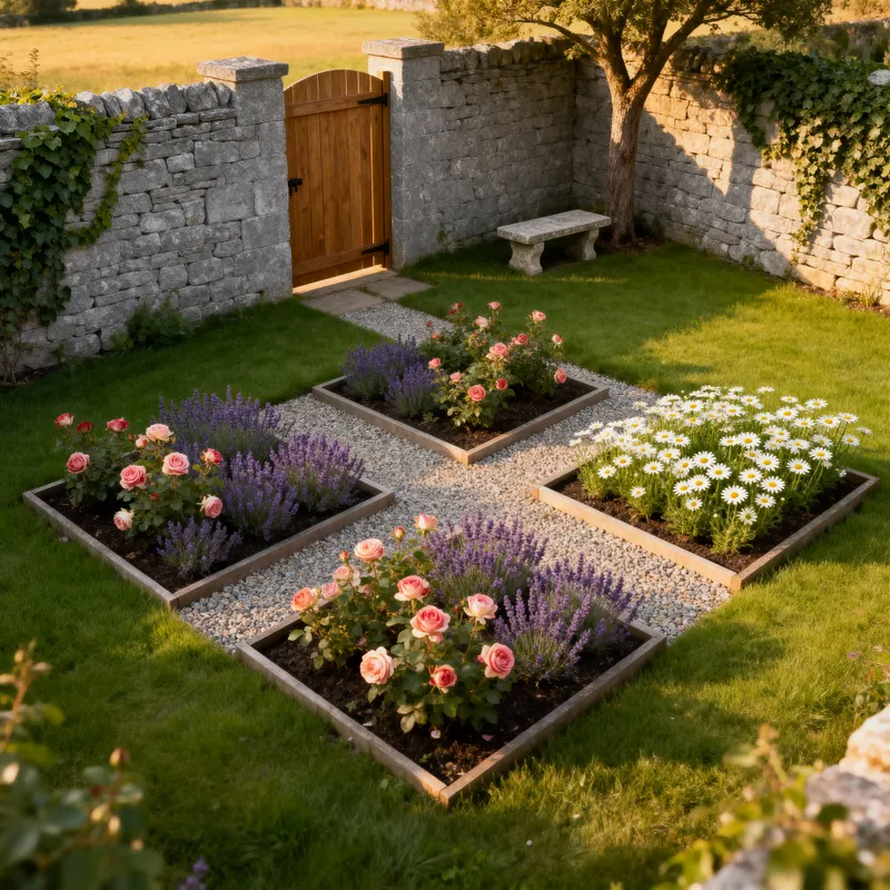 Create a 4m X 8m Walled Garden
