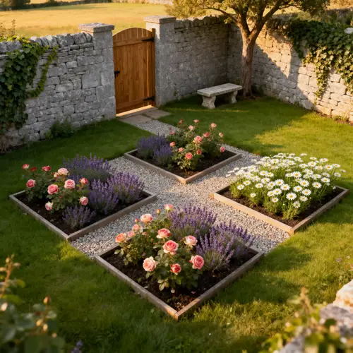 Create a 4m X 8m Walled Garden