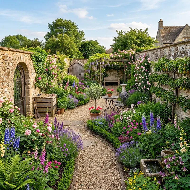 Create a 4m X 8m Walled Garden