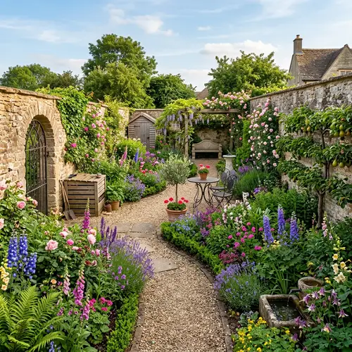 Create a 4m X 8m Walled Garden