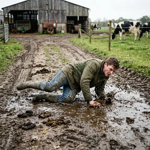 Unexpected Fall in Cow Poop: A Cautionary Tale