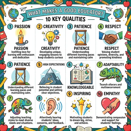 10 Aspects of a Good Teacher: Characteristics, Qualities, Skills