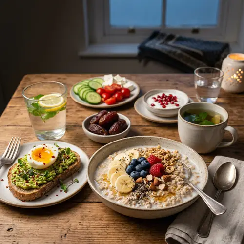 Healthy Suhoor Meal Ideas for Energizing Mornings