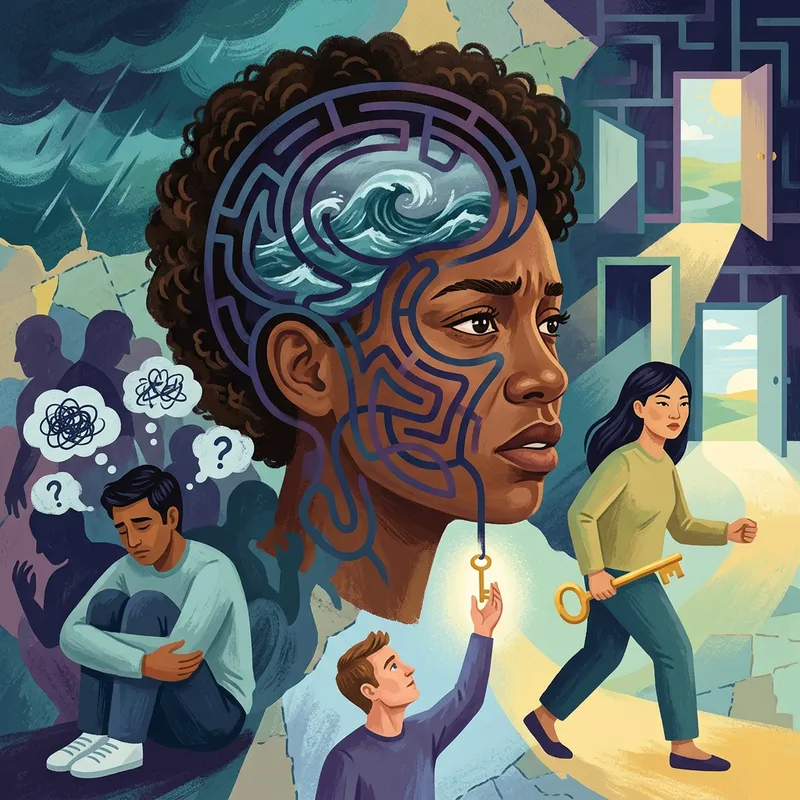 Symbolic Representation of Anxiety in Mental Health