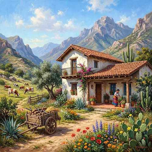 Idyllic Mexican Country House in Stunning Natural Setting