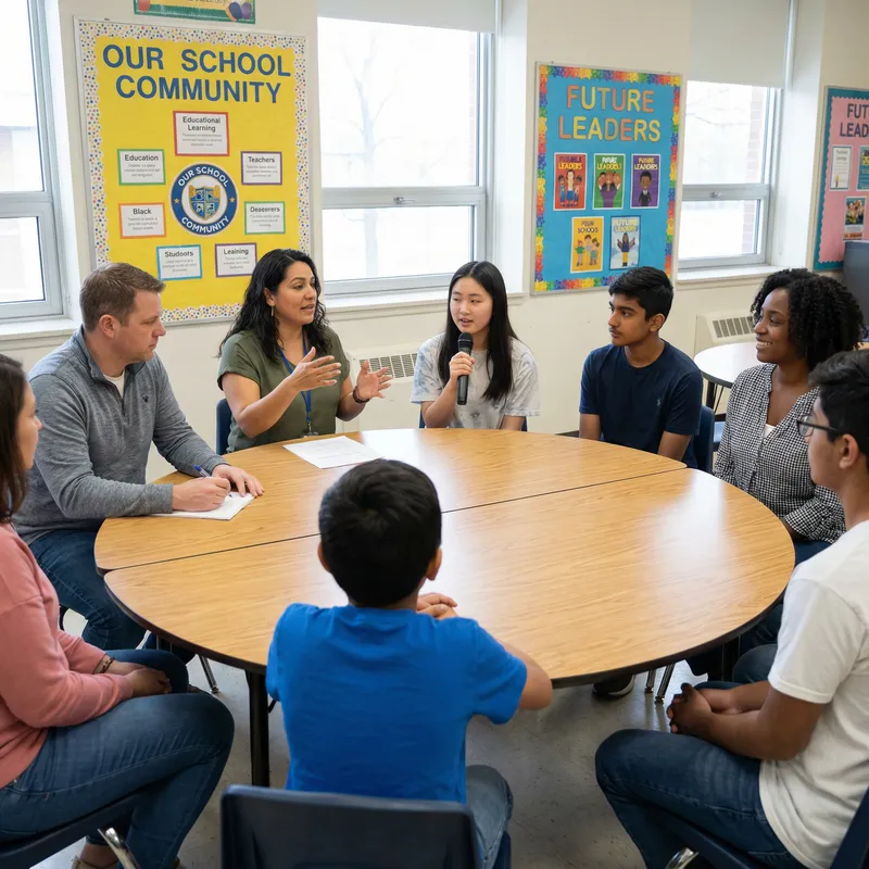 Family Council Meeting for School Family Day