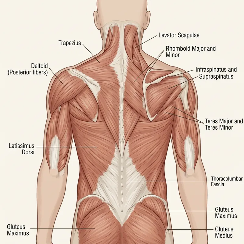 Anatomy of Superficial Back Muscles Anatomy of Superficial Back Muscles
