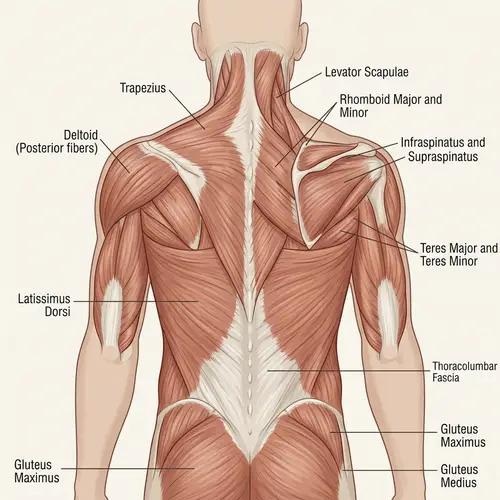 Human Anatomy: Superficial Back Muscles Overview