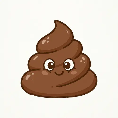 Fun and Playful Poop Doodle Art - Cartoon Style