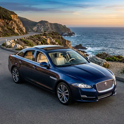 Luxurious Blue Car | Twilight Blue Exterior & Cream Interior