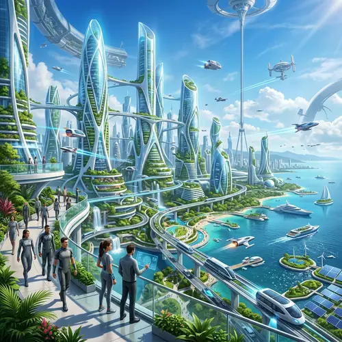 Vision of the 25th Century: A Futuristic World