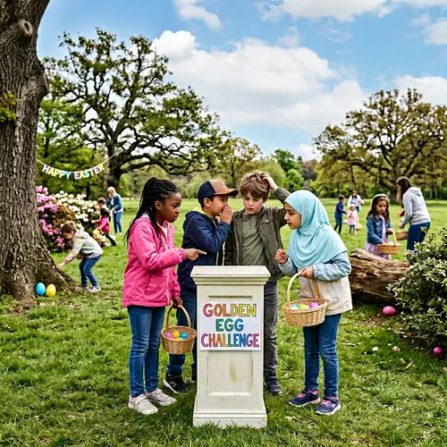 Enigmatic Easter Mystery: Golden Egg Disappearance