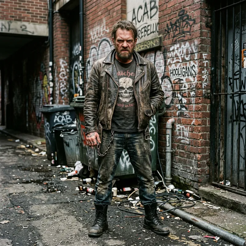 Urban Middle-Aged Hooligan Urban Middle-Aged Hooligan