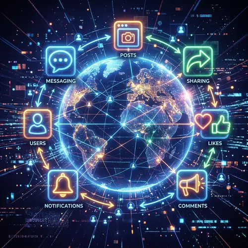 Social Media Networking: Connecting Users Globally