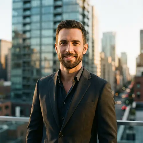 Charismatic Portrait of a Confident Man