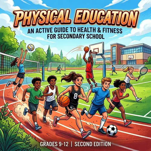 Dynamic PE Book Cover Featuring Teen Sports