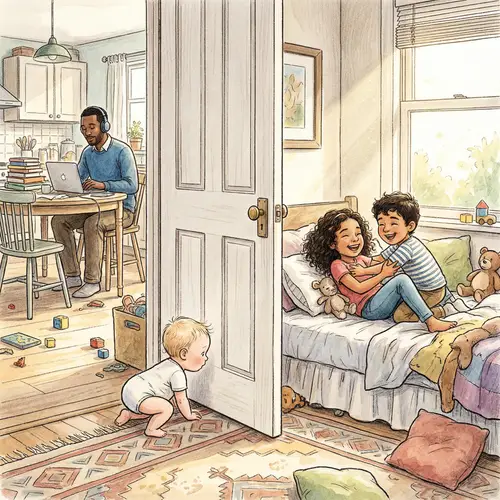 Capturing Chaotic Childhood Moments