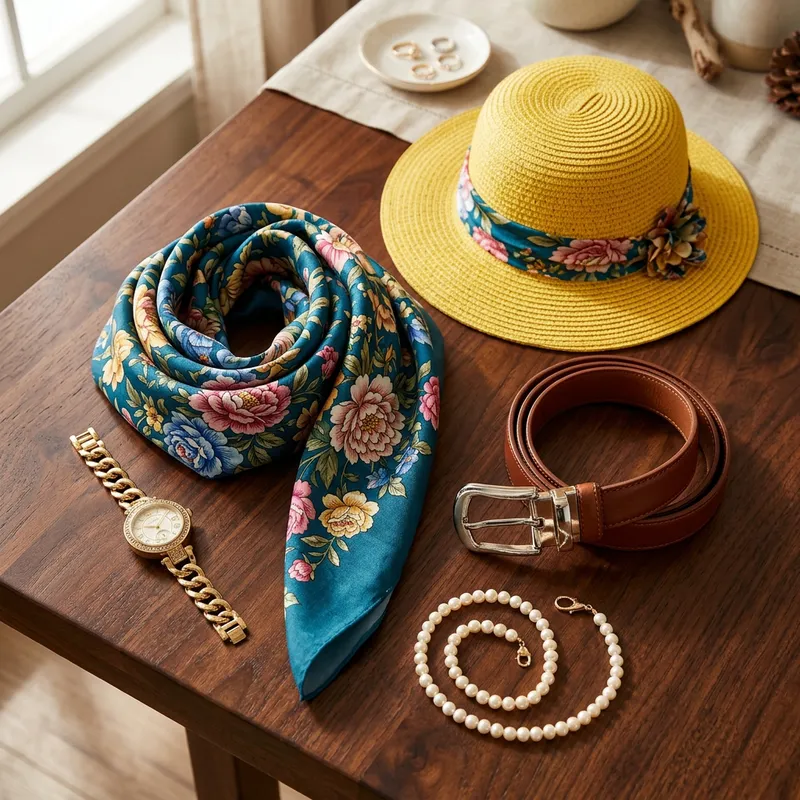 Elegant Fashion Accessories Showcase