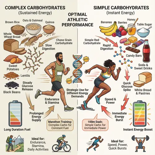 Complex vs. Simple Carbohydrates: Optimal Athletic Performance