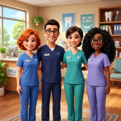 Unique Pixar Dentists Characters
