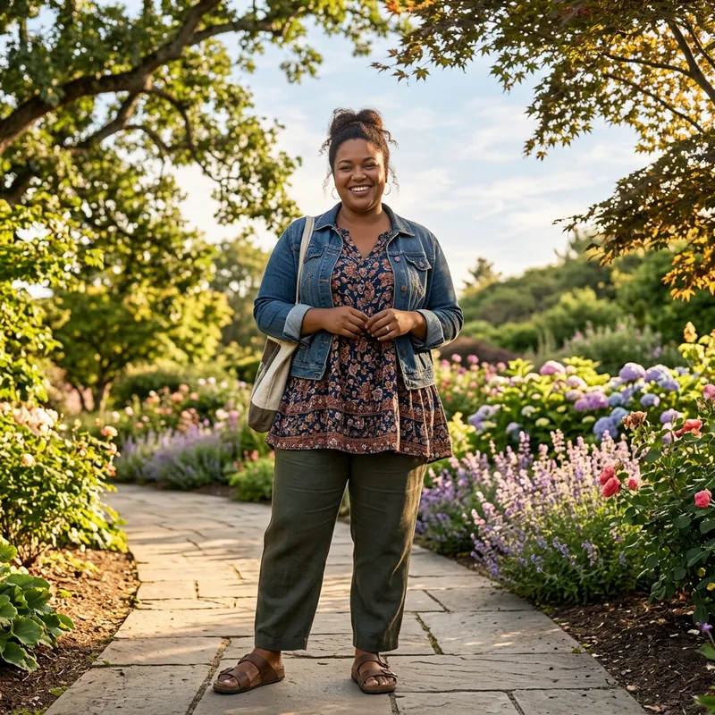 Embrace Confidence: A Full-Figured Woman's Journey