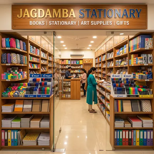 Jagdamba Stationary: Organized Retail Shop for Stationery Products