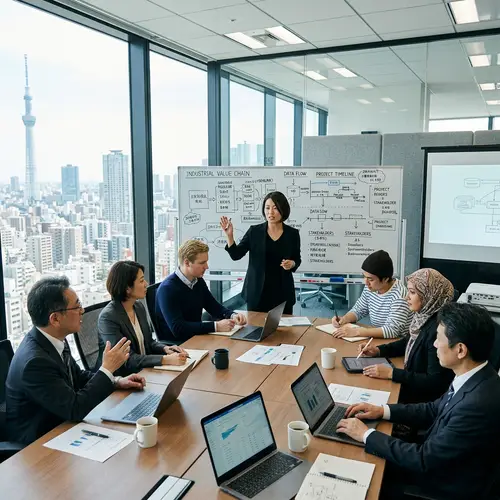 Dynamic Project Planning Office in Tokyo