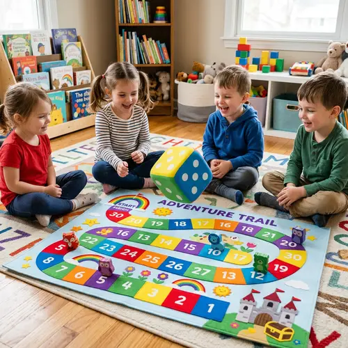 Fun Dice Game for Preschoolers - Easy to Play