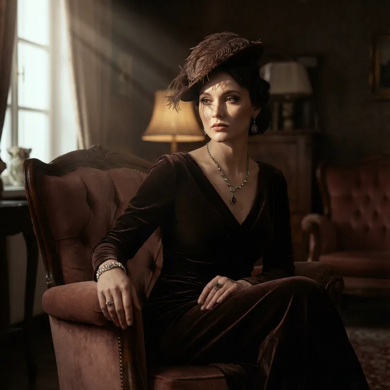 Elegant Glamour Portrait Photography