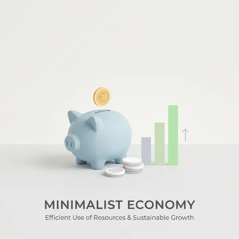 Minimalist Economy Visual | Clean & Simple Design Minimalist Economy Visual | Clean & Simple Design