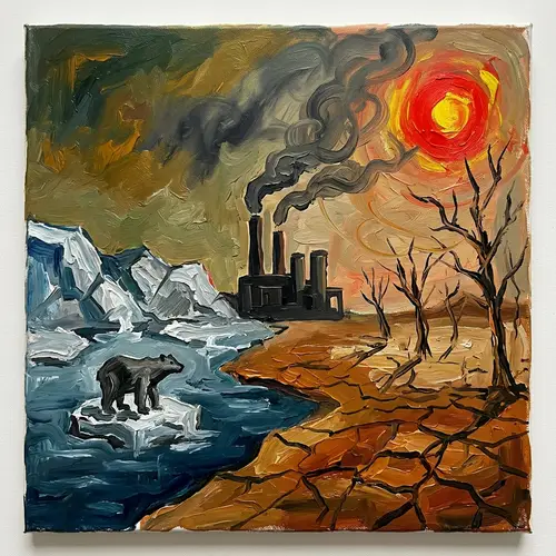Expressionism Art on Climate Change