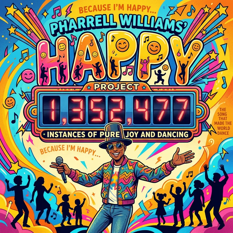 Experience Pharrell's Happy Vibes