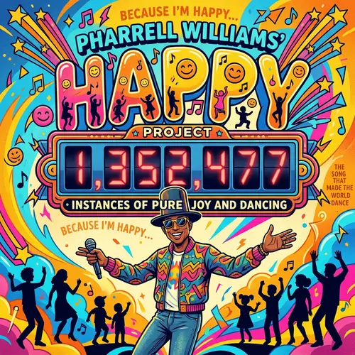 Experience Pharrell's Happy Vibes